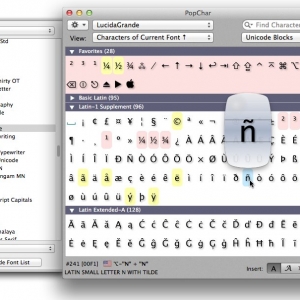PopChar X for mac 7.1 Beta 3 特殊字符插入器 字符工具 绿化 免费下载