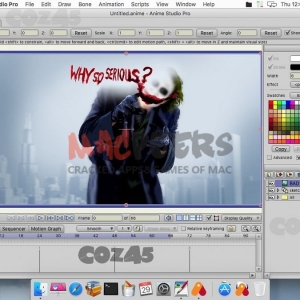 Smith Micro Anime Studio Pro for mac 11.2 专业动画工作室