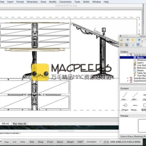 CorelCAD 2016 for Mac 16.2.1.3056 二维和三维设计CAD软件