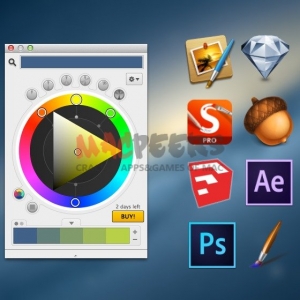 Coolorus for mac v2.5.7.457 颜色选择器