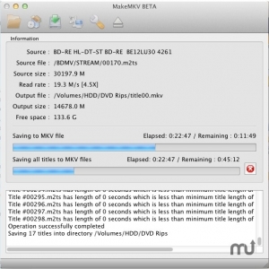 MakeMKV 1.9.7 绿化版 Mac 将DVD或BD影片转换成MKV格式