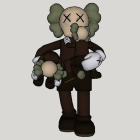 KAWS����Sketchup��ͼ��ʦģ��2022042521