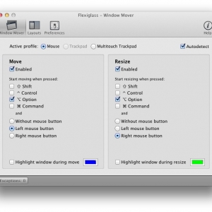 Flexiglass for mac 1.6.1 窗口操作辅助工具 序列号