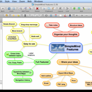 SimpleMind for mac 1.9.8 -思维导图工具 最新绿化版