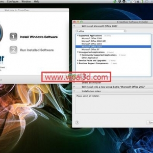 CrossOver for Mac 15.0.0 Mac系统运行windows软件工具 windows虚拟工具 最新绿化版