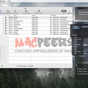 Tagr for mac 4.6.4 音乐收藏 文件整理 文件管理 音乐管理