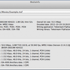 MediaInfo for mac 0.7.74 – 分析视频和音频文件的编码和内容信息 最新绿化版