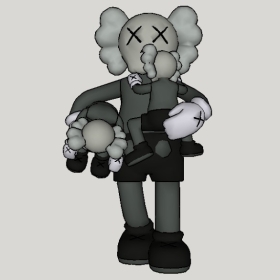 KAWS����Sketchup��ͼ��ʦģ��2022042522