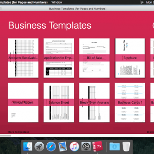 Business Templates (for Pages and Numbers) 2.0.1 Mac 商务模板