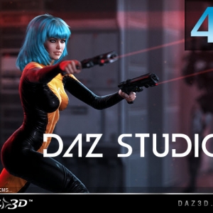DAZ Studio Pro 4.8.0.59+更新 绿化版 Mac 三维动画制作软件