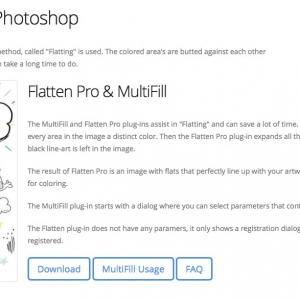 peltmade Flatten Pro v1.8 绿化版  Mac PS 插件