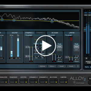 iZotope Alloy for mac 2.03 – 本质混合工具 最新绿化版