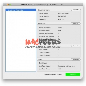 SMART Utility for Mac 3.2.2 硬件诊断系统