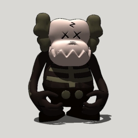 KAWS������żSketchup��ͼ��ʦģ��Enscape����20220425680