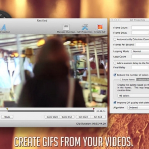 Gif Brewery for mac 2.3.4 – 视频转gif动画图片