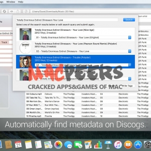 Squeed for mac 1.11.3 快捷的MP3，FLAC和M4A元数据编辑器