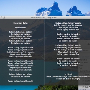 Singer Song Reader iTunes 4.2 Mac 音乐播放歌词自动下载匹配工具