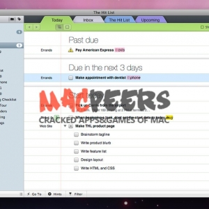 The Hit List 1.1.25 Mac任务管理器