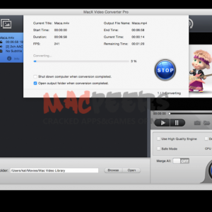 MacX Video Converter Pro Mac 5.9.3 视频格式转换软件
