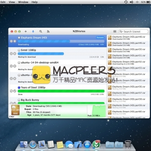 NZBVortex for mac 3.3.1 强大的NZB客户端