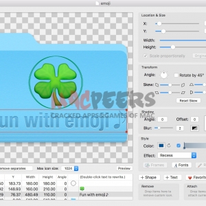 iconStiX for mac 3.4 自定义图标 文件夹图标自定义
