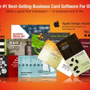 Business Card Shop 7.0.2 绿化版 Mac 专业的名片制作工具