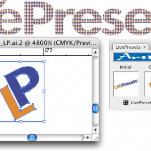 LivePresets 1.19 for Adobe Illustrator (Mac OS X)