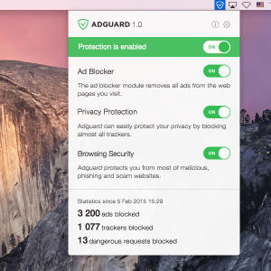 Adguard for Mac 1.1.0 – 广告拦截工具 绿化 中文版