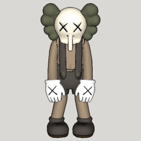 KAWS����Sketchup��ͼ��ʦģ��2022042536