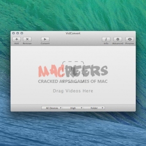 VidConvert for mac 1.6.4 高品质视频格式转换工具